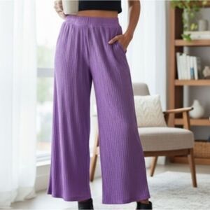 Never Worn- Lavender Women's Pleated Pants